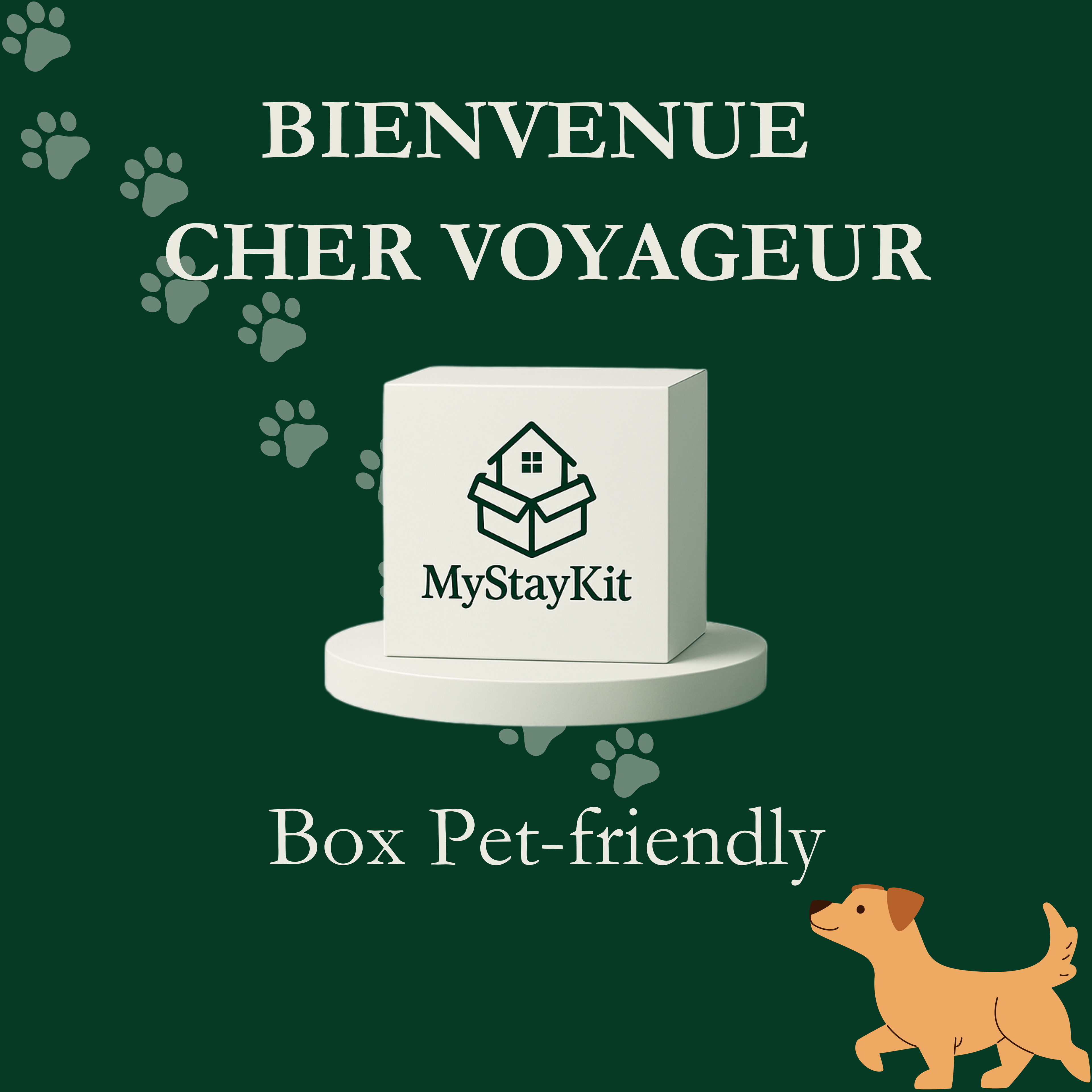 StayKit Pet-Friendly – Le kit d’accueil pour voyageurs avec animaux